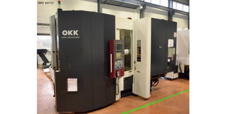 Horizontal machining center Okk HP500S 4 axes (10722) Used Machine ...