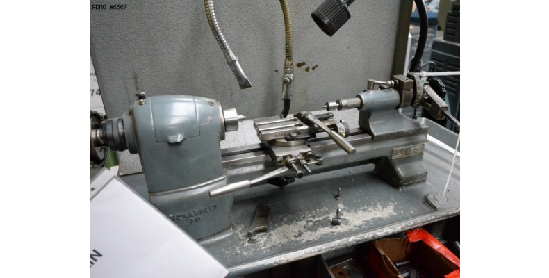 Lathe Schaublin 70 80 6667 Used Machine Tools Rdmo